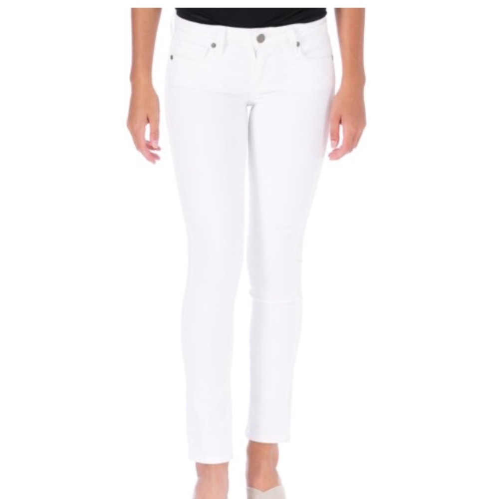 Paige Skinny White Jeans